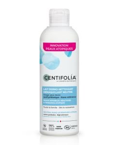 LAIT DERMO-NETTOYANT DEMAQUILLANT NEUTRE BIO, 200&nbsp;ml
